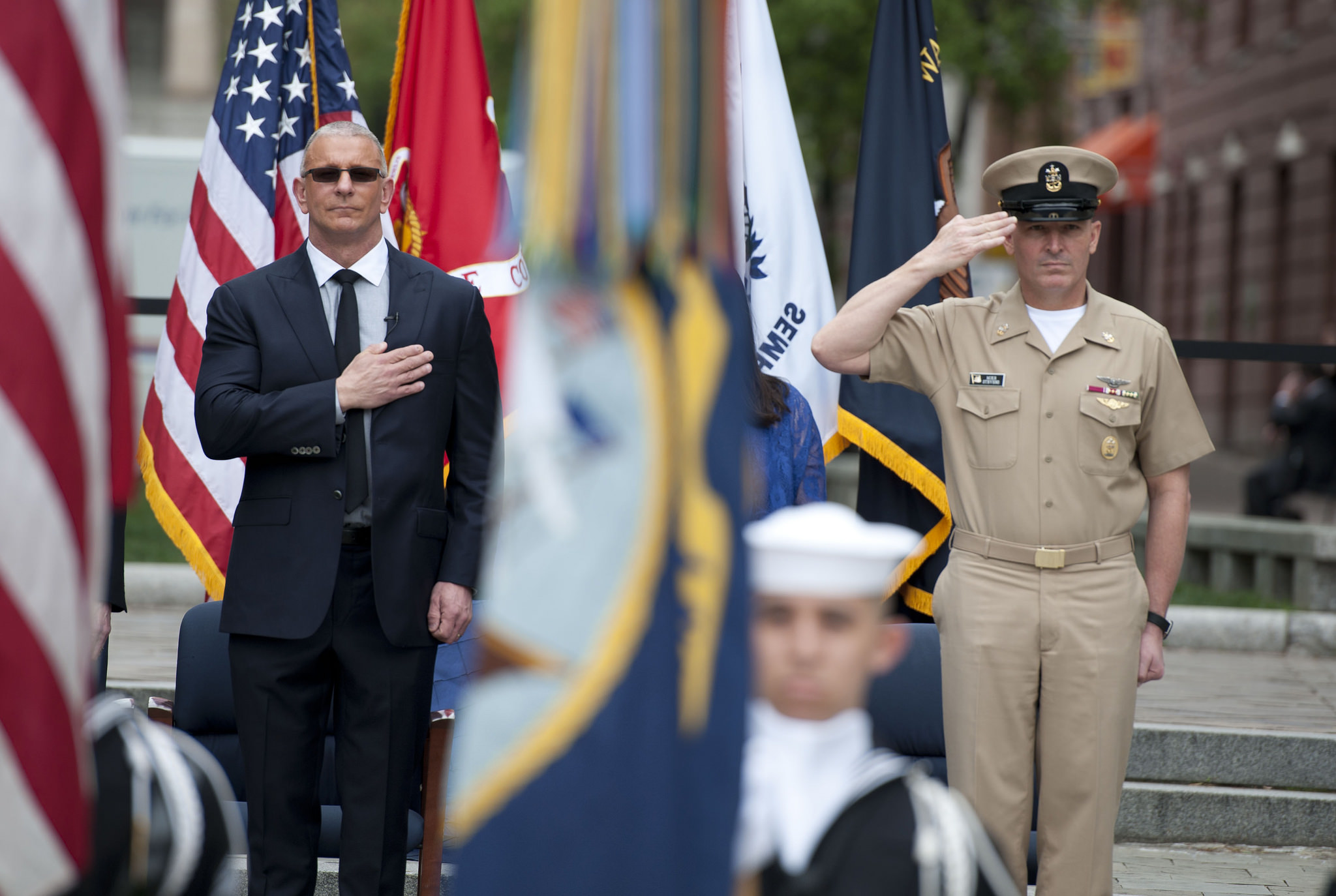 Chef Robert Irvine Recognized as an Honorary Chief Petty Officer